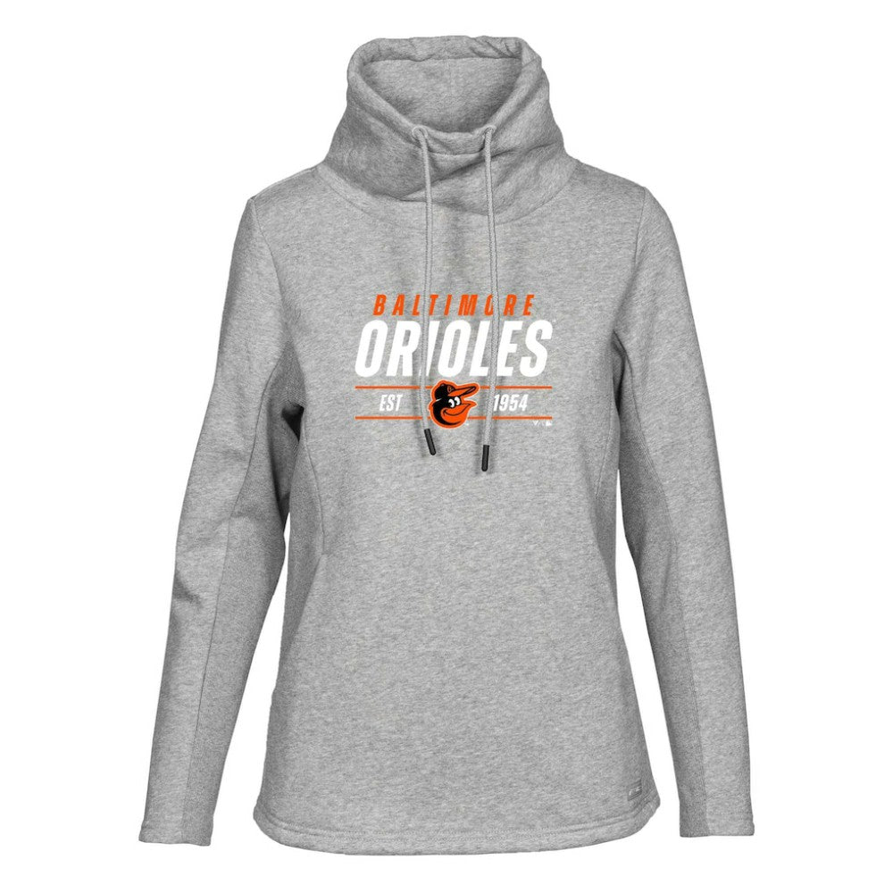 MLB Baltimore Orioles Levelwear Women's Verve Loop Pullover Sweatshirt