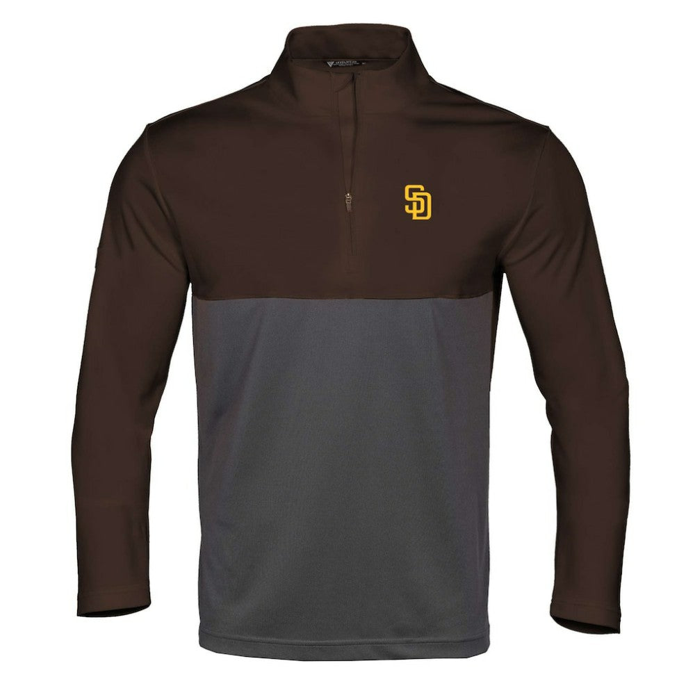 MLB San Diego Padres Levelwear Pursue Insignia 2.0 Quarter-Zip Pullover Top
