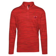 NBA Chicago Bulls Levelwear Gear Insignia Core Quarter-Zip Pullover Top sale