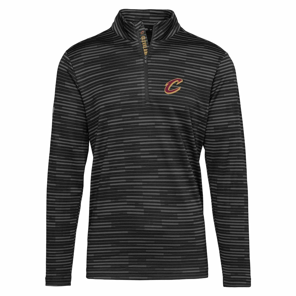 NBA Cleveland Cavaliers Levelwear Gear Insignia Core Quarter-Zip Pullover Top sale