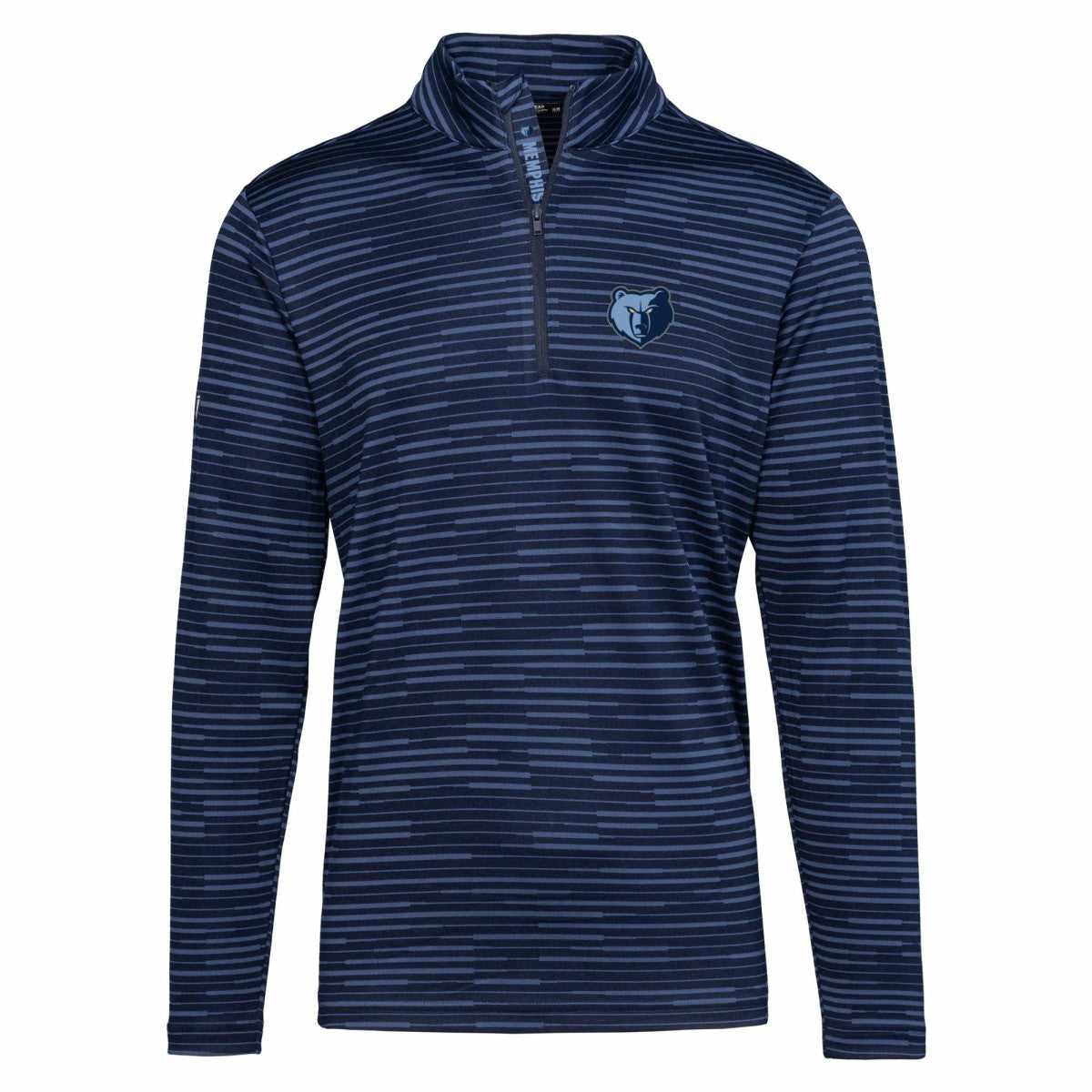 NBA Memphis Grizzlies Levelwear Gear Insignia Core Quarter-Zip Pullover Top