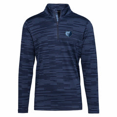 NBA Memphis Grizzlies Levelwear Gear Insignia Core Quarter-Zip Pullover Top
