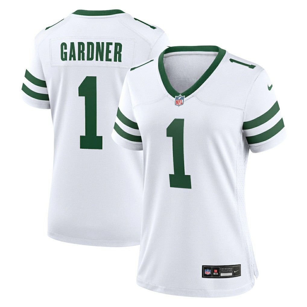 Ahmad Sauce Gardner  Women's Game Player Jersey - New York Jets