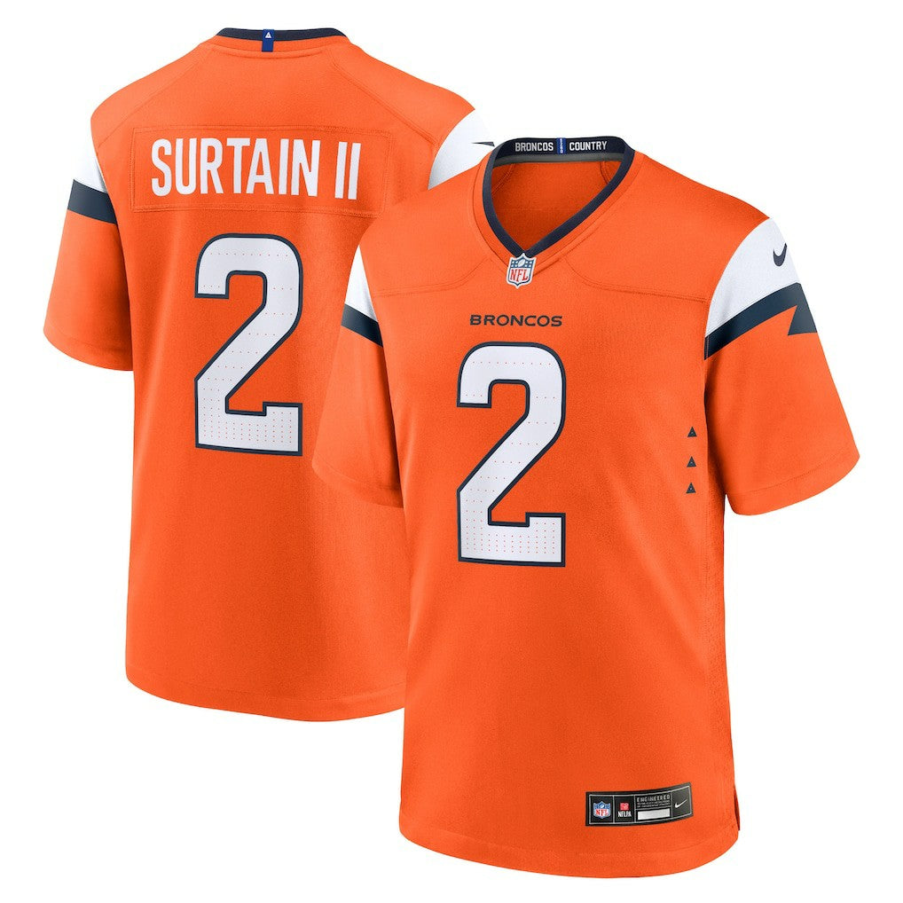 Patrick Surtain II  Mile High Collection Game Jersey - Denver Broncos