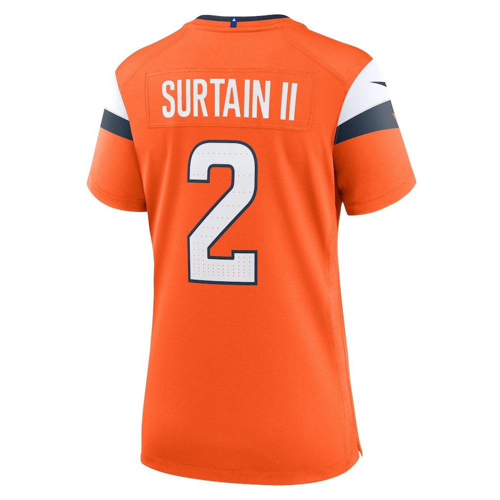 Patrick Surtain II  Women's Mile High Collection Game Jersey - Denver Broncos