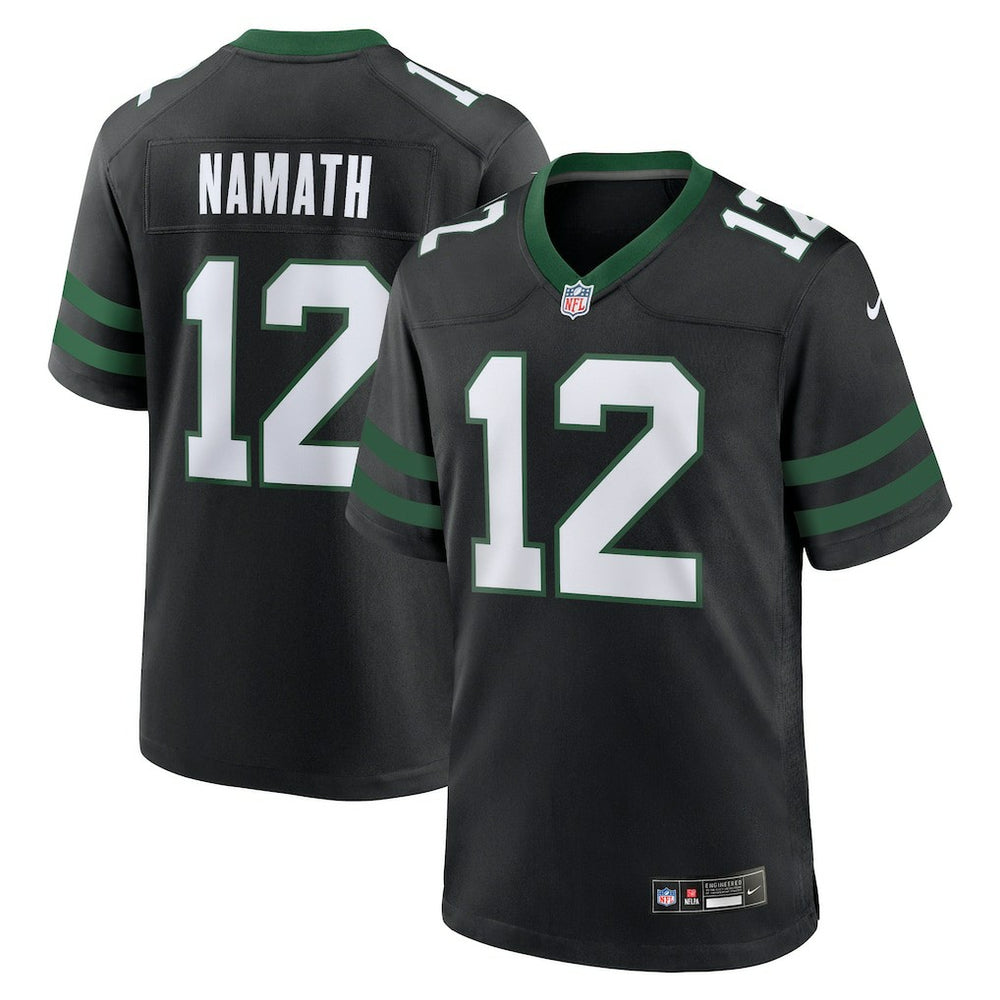Joe Namath  Alternate Retired Player Game Jersey - New York Jets