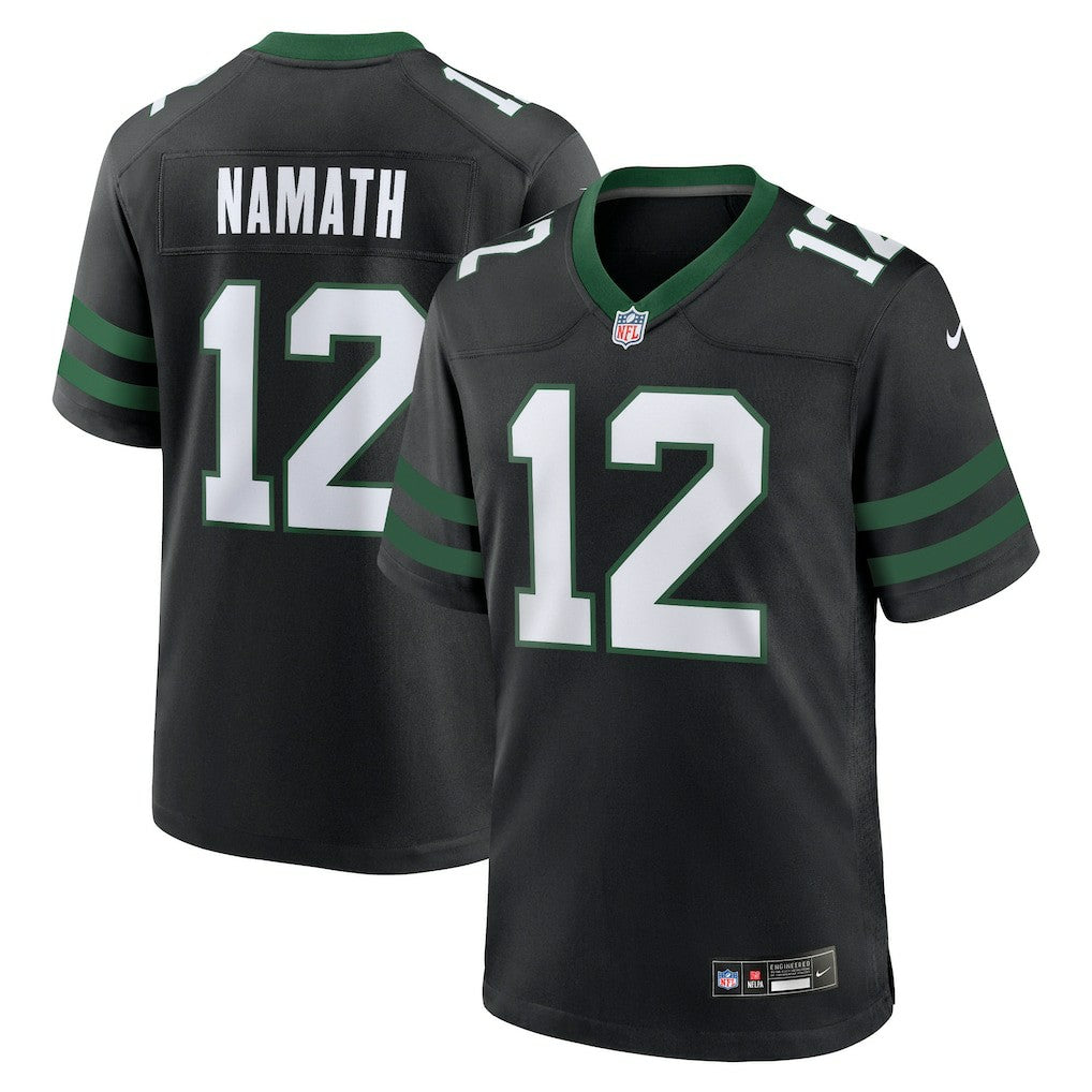 Joe Namath  Alternate Retired Player Game Jersey - New York Jets