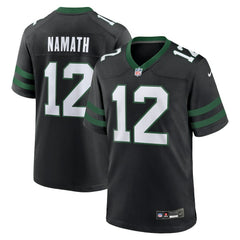 Joe Namath  Alternate Retired Player Game Jersey - New York Jets