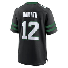 Joe Namath  Alternate Retired Player Game Jersey - New York Jets