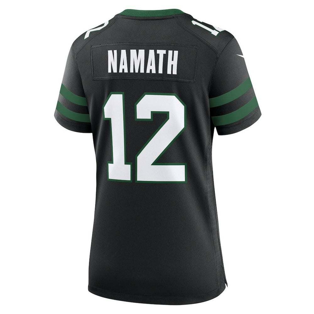 Joe Namath  Women's Retired Player Alternate Game Jersey - New York Jets