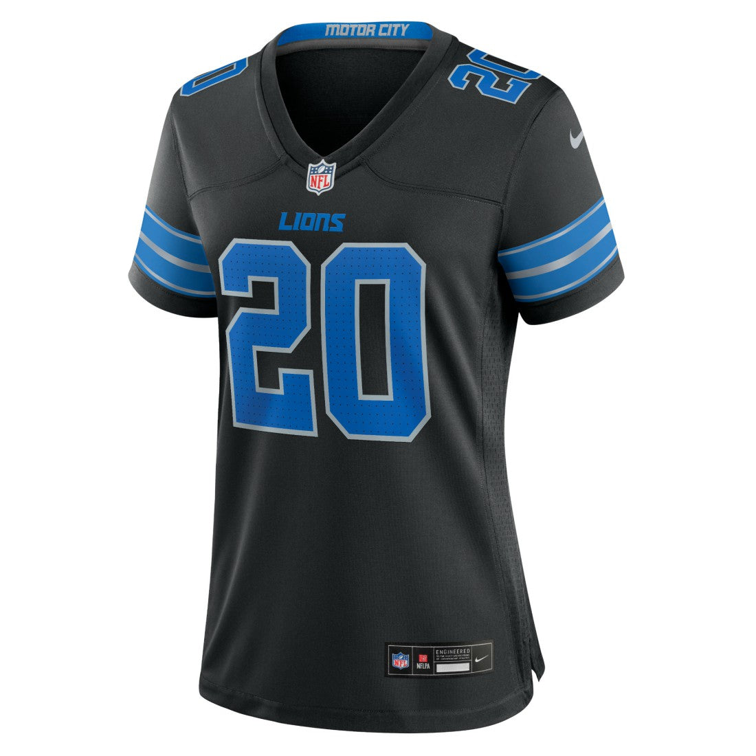 Barry Sanders  Women's 2nd Alternate Retired Player Game Jersey - Detroit Lions