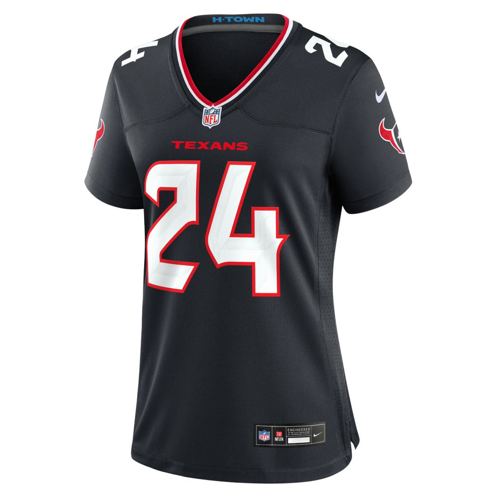 Derek Stingley Jr.  Women's Game Jersey - Houston Texans