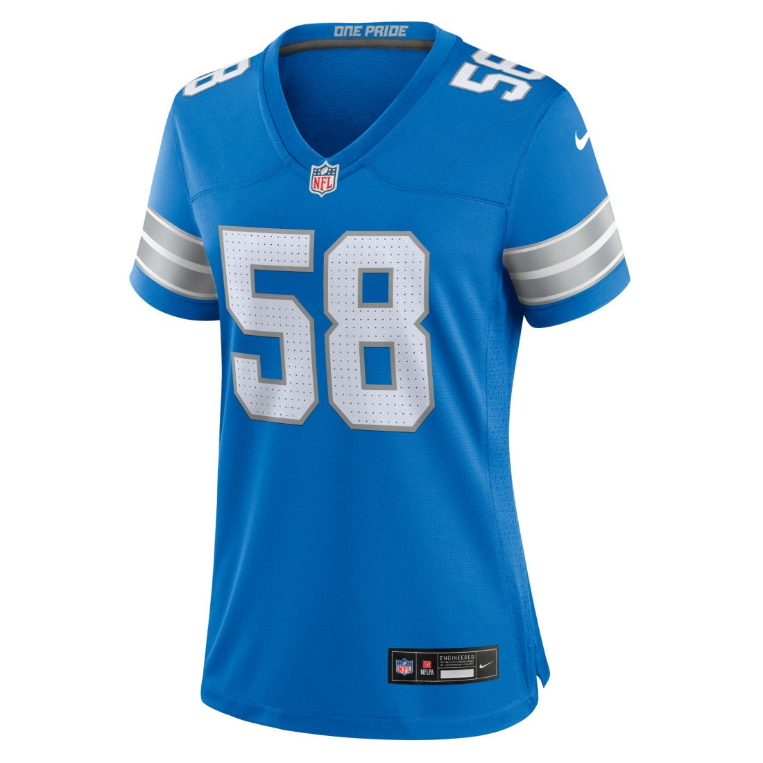 Penei Sewell  Women's Game Jersey - Detroit Lions