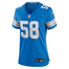 Penei Sewell  Women's Game Jersey - Detroit Lions