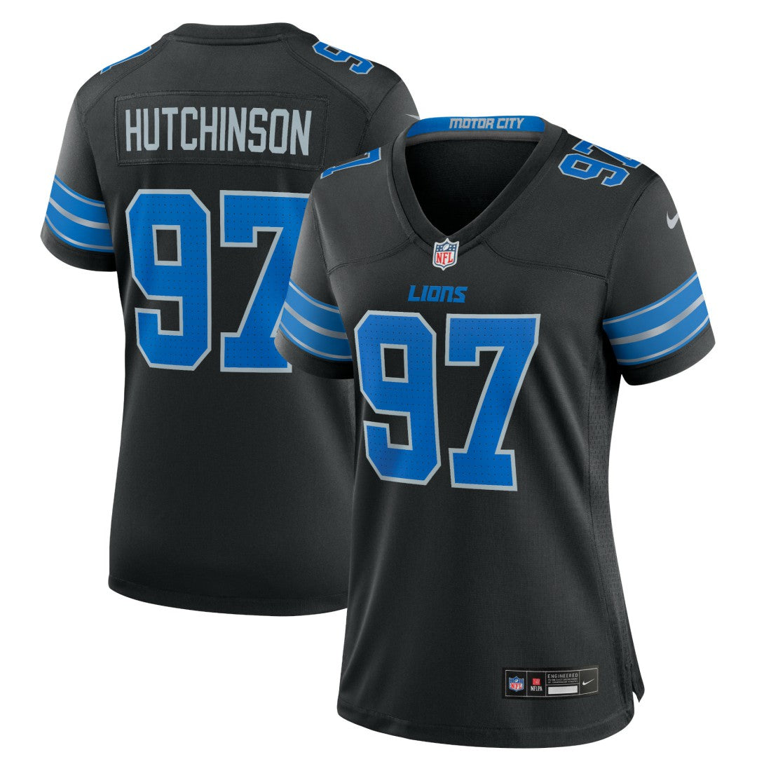 Aidan Hutchinson  Women's 2nd Alternate Game Jersey - Detroit Lions