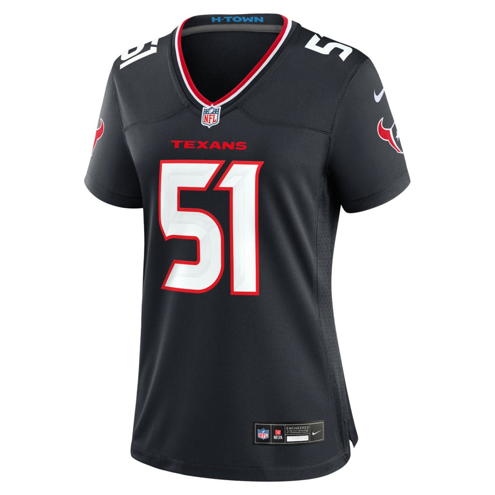 Will Anderson Jr.  Women's Game Jersey - Houston Texans