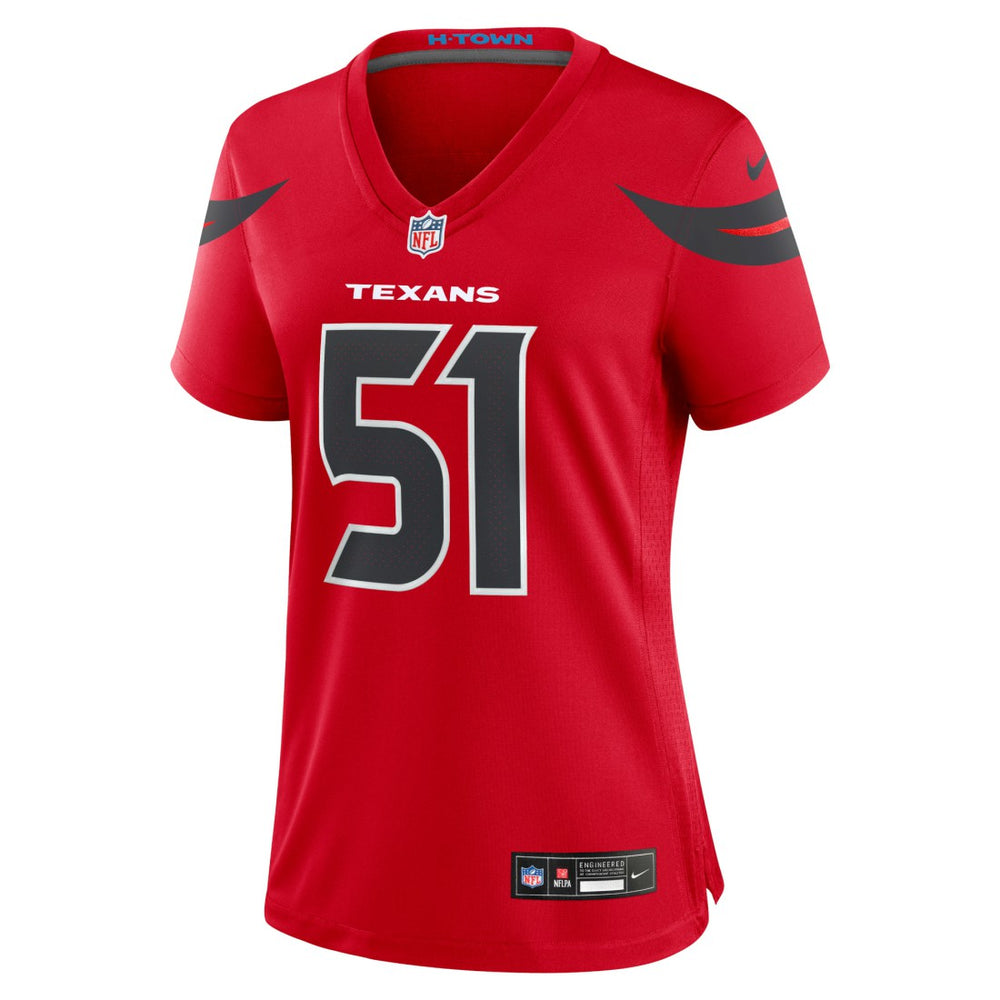 Will Anderson Jr.  Women's Alternate Game Jersey - Houston Texans