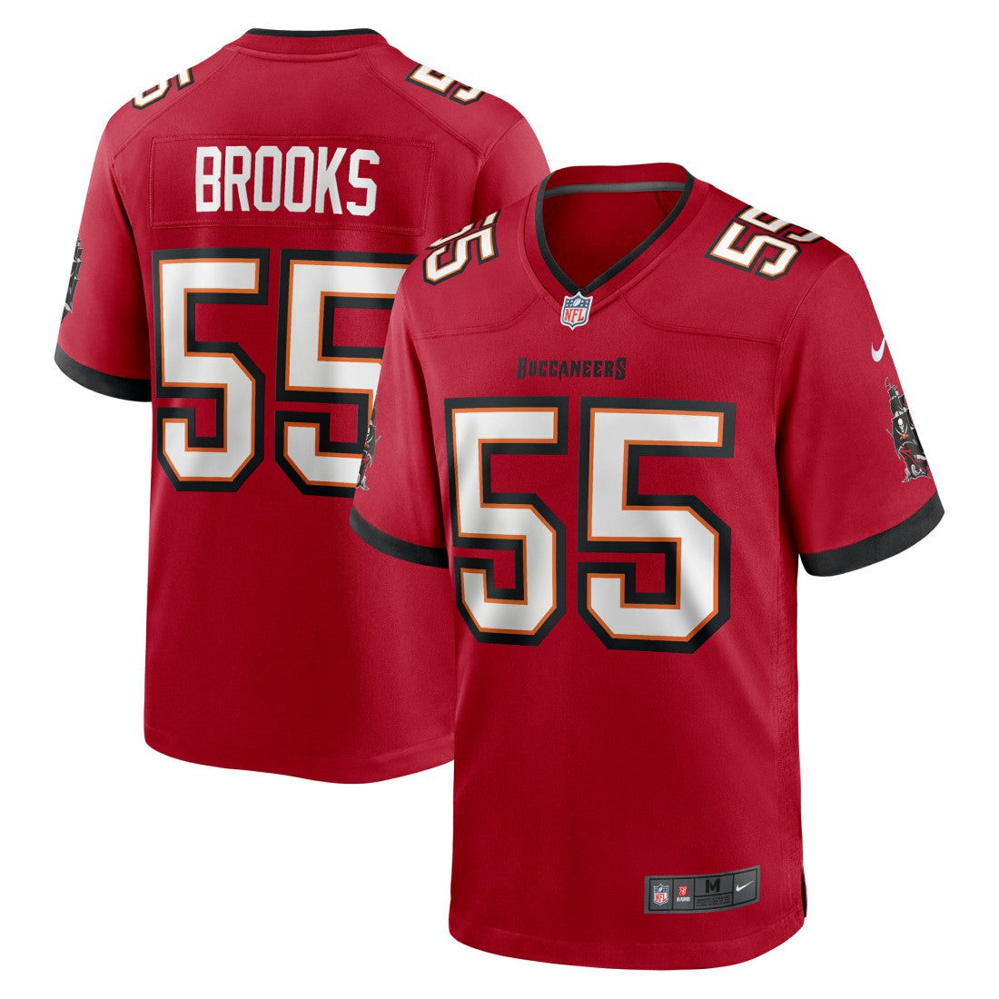 Derrick Brooks  Retired Player Game Jersey - Tampa Bay Buccaneers