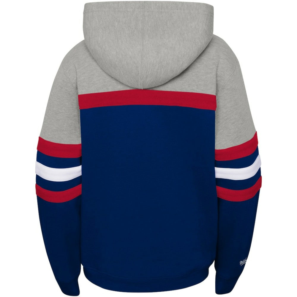 MLB Boston Red Sox Mitchell & Ness Youth Cooperstown Collection Head Coach Pullover Hoodie