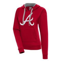 MLB Atlanta Braves Antigua Women's Victory Pullover Hoodie