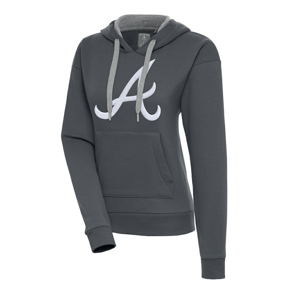 MLB Atlanta Braves Antigua Women's Victory Pullover Hoodie