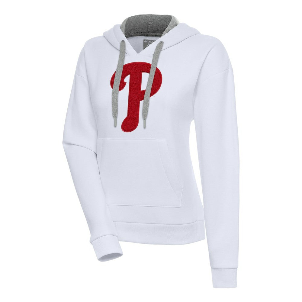 MLB Philadelphia Phillies Antigua Women's Victory Pullover Hoodie