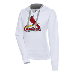 MLB St. Louis Cardinals Antigua Women's Victory Pullover Hoodie