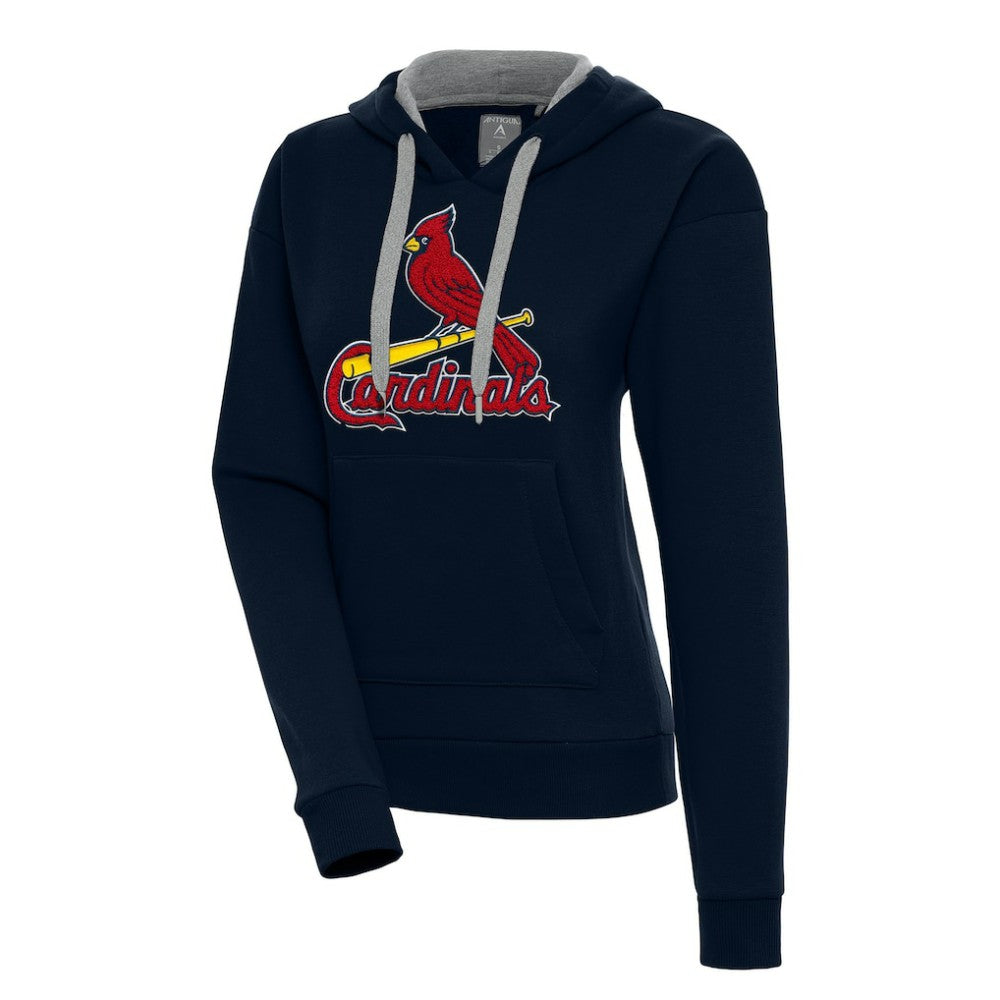 MLB St. Louis Cardinals Antigua Women's Victory Pullover Hoodie