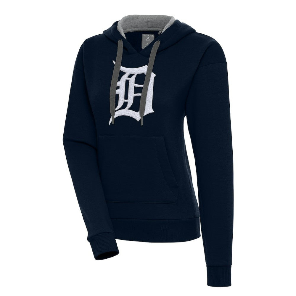 MLB Detroit Tigers Antigua Women's Victory Pullover Hoodie