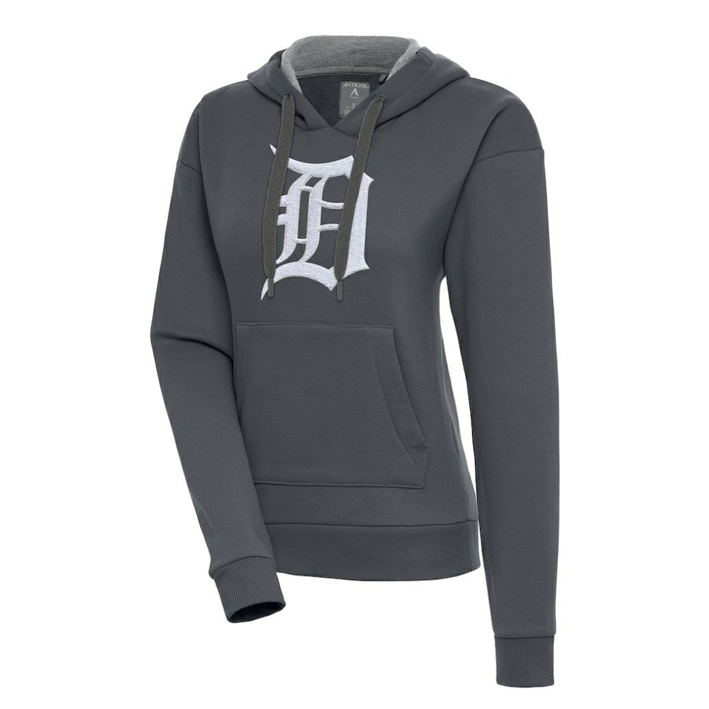 MLB Detroit Tigers Antigua Women's Victory Pullover Hoodie