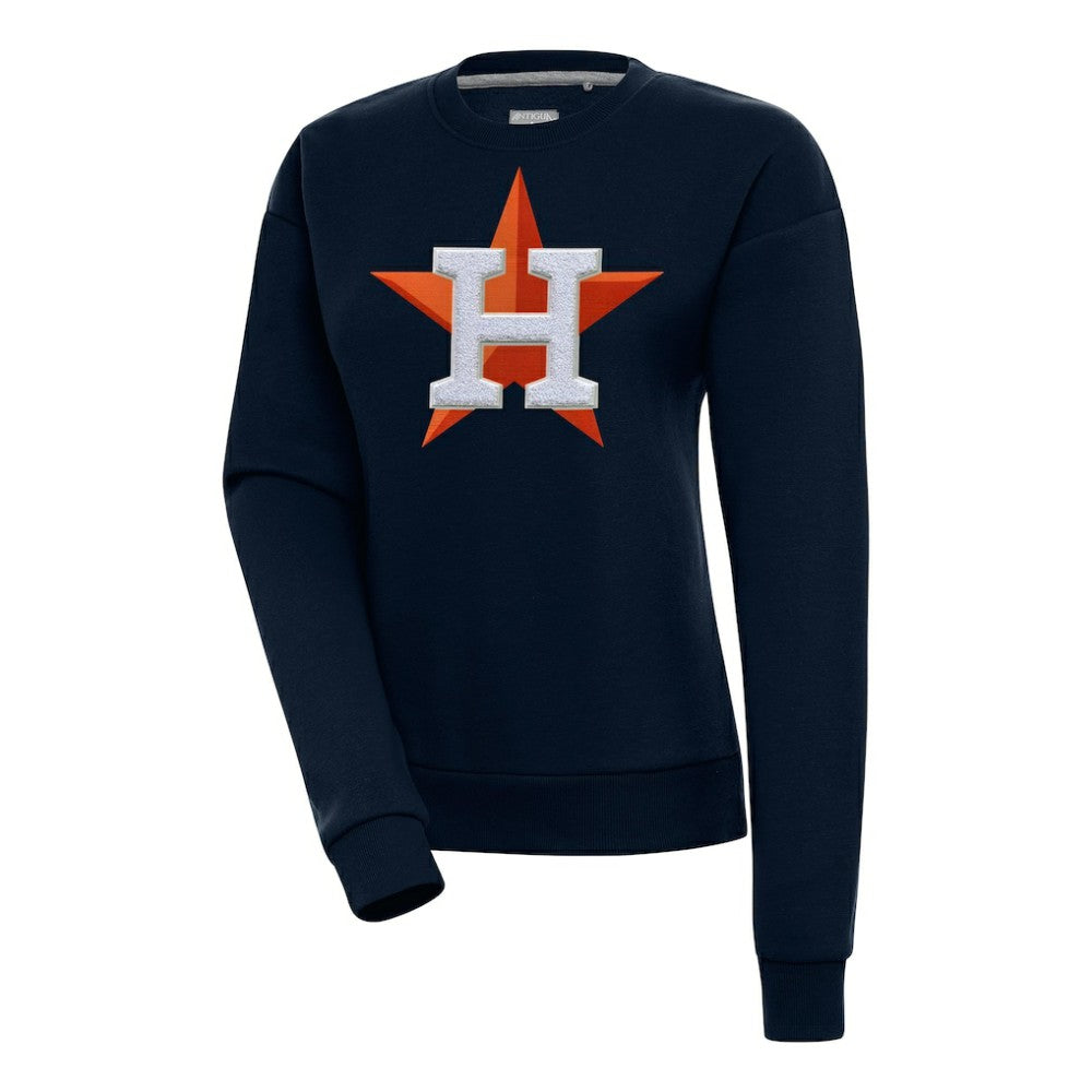 MLB Houston Astros Antigua Women's Victory Chenille Pullover Sweatshirt