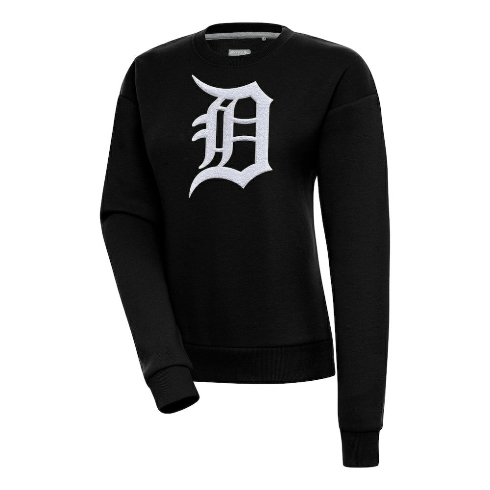 MLB Detroit Tigers Antigua Women's Victory Chenille Pullover Sweatshirt