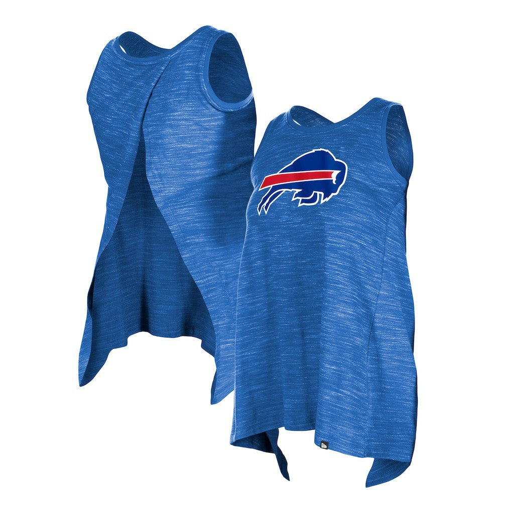 Women's Plus Size Space Dye Active Tank Top - Buffalo Bills