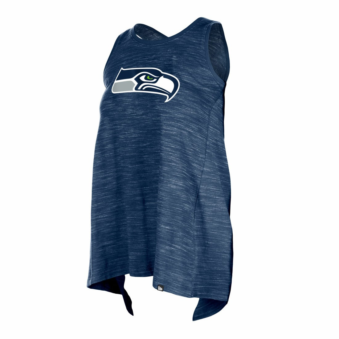 Women's Plus Size Space Dye Active Tank Top - Seattle Seahawks