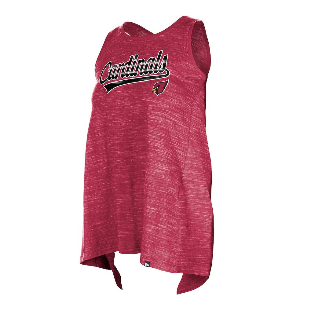 Women's Space Dye Active Tank Top - Arizona Cardinals
