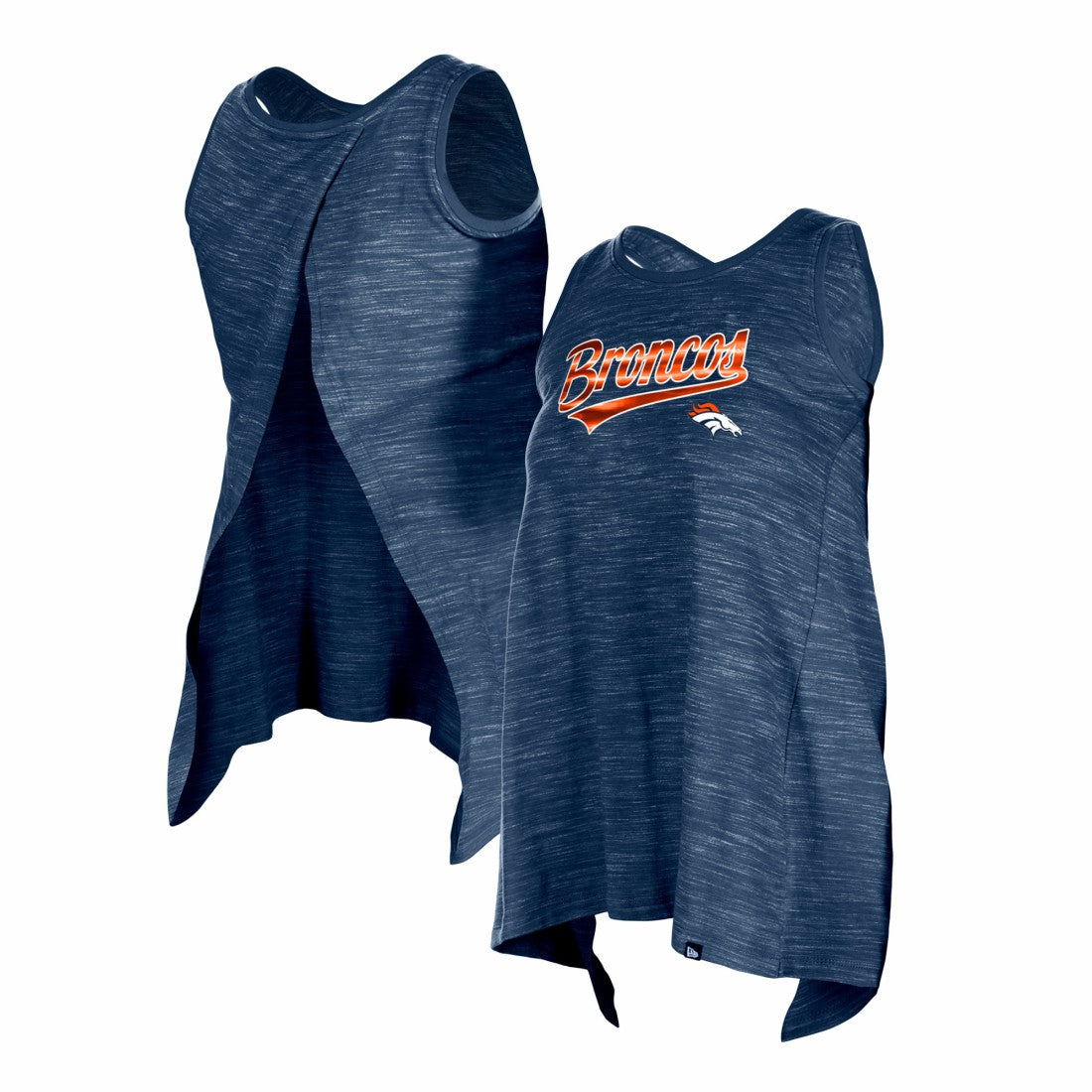 Women's Space Dye Active Tank Top - Denver Broncos