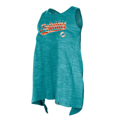 Women's Space Dye Active Tank Top - Miami Dolphins