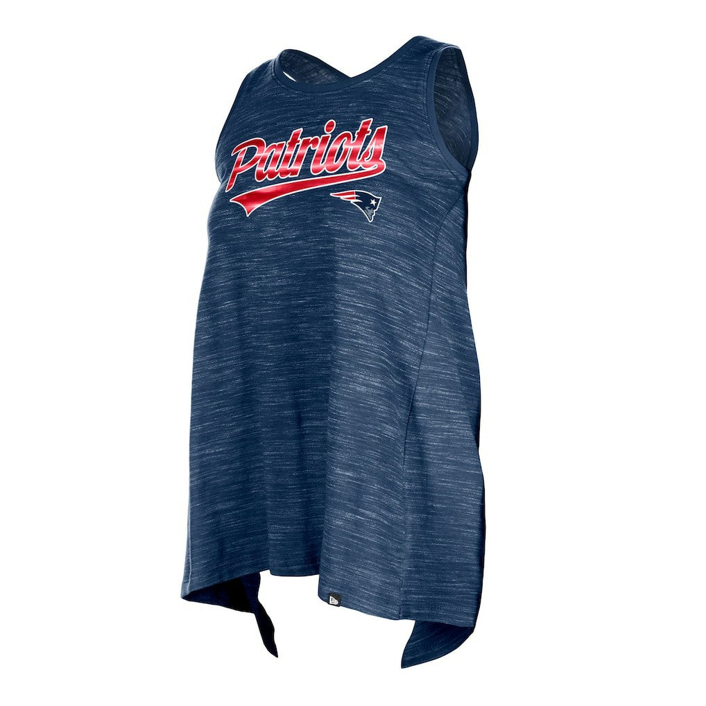 Women's Space Dye Active Tank Top - New England Patriots