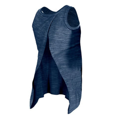 Women's Space Dye Active Tank Top - New England Patriots