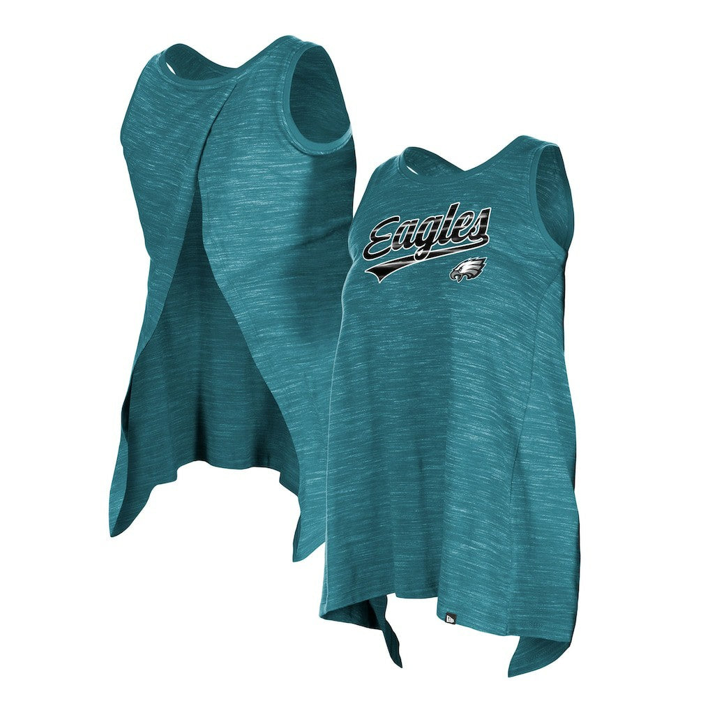 Women's Space Dye Active Tank Top - Philadelphia Eagles