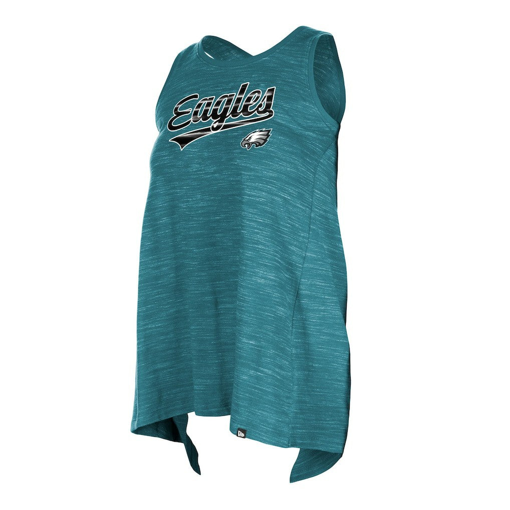 Women's Space Dye Active Tank Top - Philadelphia Eagles
