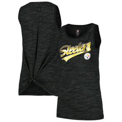 Women's Space Dye Active Tank Top - Pittsburgh Steelers