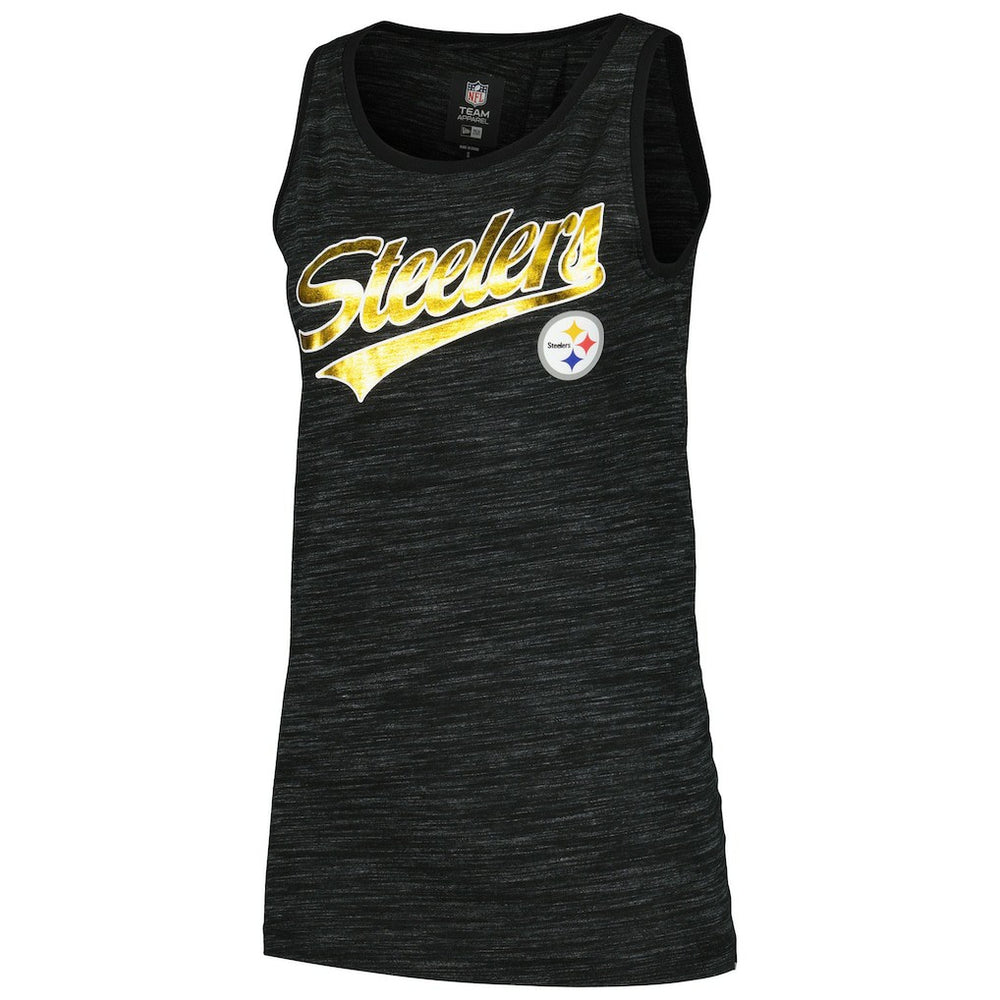 Women's Space Dye Active Tank Top - Pittsburgh Steelers