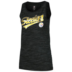 Women's Space Dye Active Tank Top - Pittsburgh Steelers
