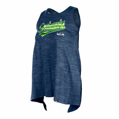 Women's Space Dye Active Tank Top - Seattle Seahawks