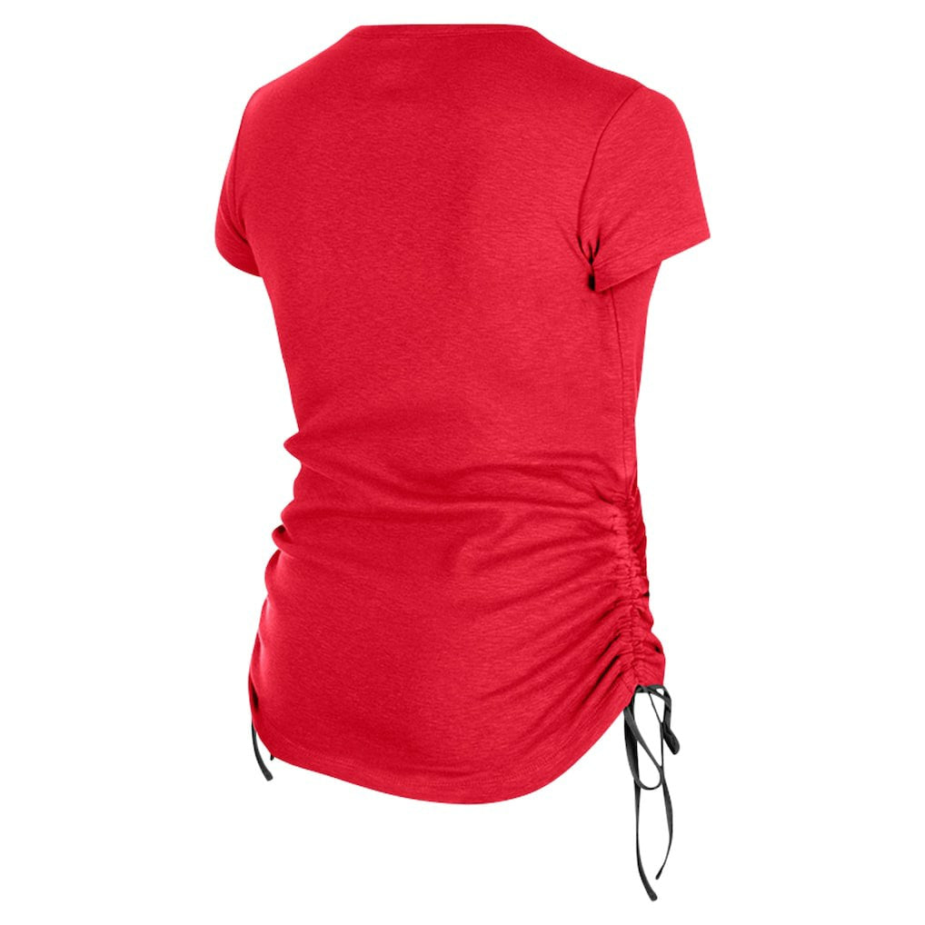 Women's Ruched Side T-Shirt - San Francisco 49ers