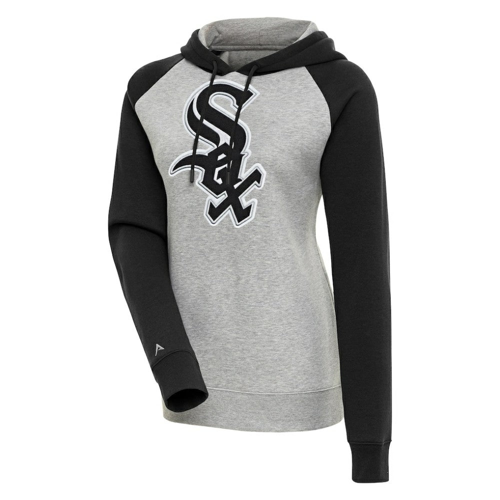 MLB Chicago White Sox Antigua Women's Victory Raglan Sleeve Pullover Hoodie