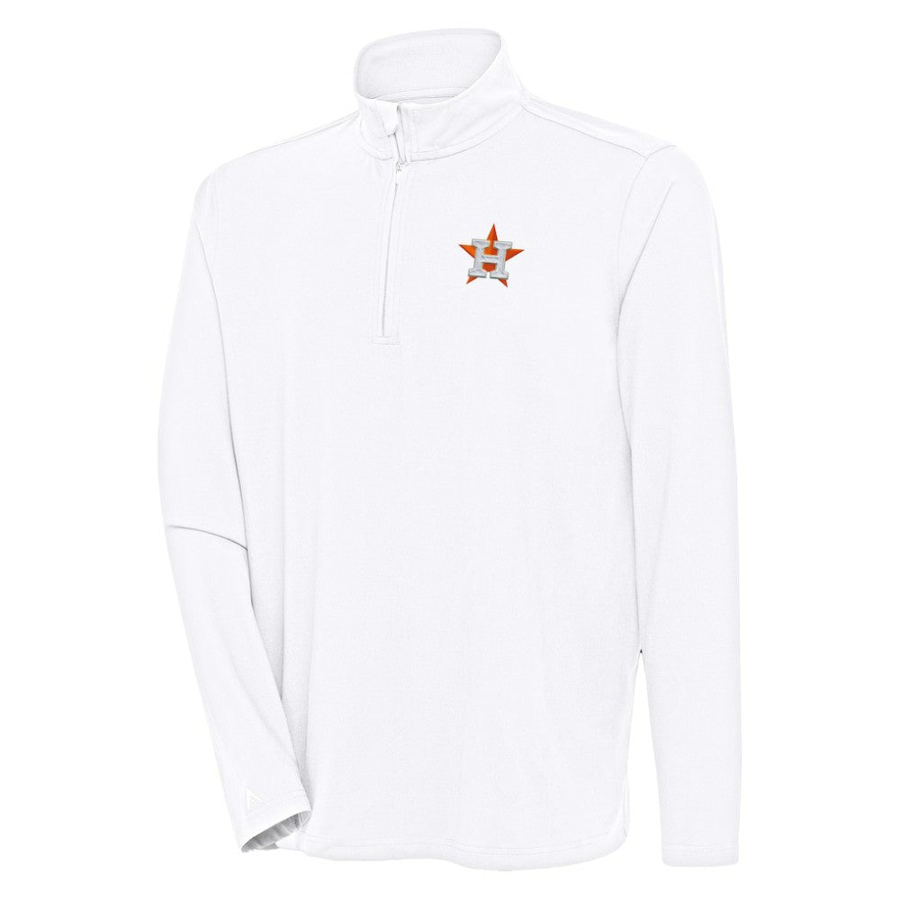 MLB Houston Astros Antigua Hunk Quarter-Zip Pullover Top