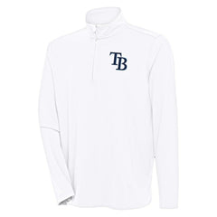 MLB Tampa Bay Rays Antigua Hunk Quarter-Zip Pullover Top