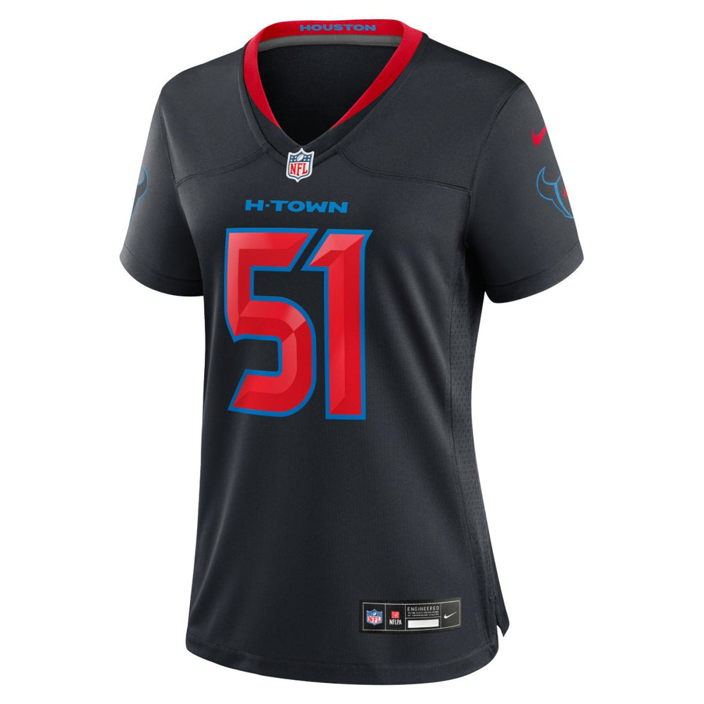 Will Anderson Jr.  Women's 2nd Alternate Game Jersey - Houston Texans